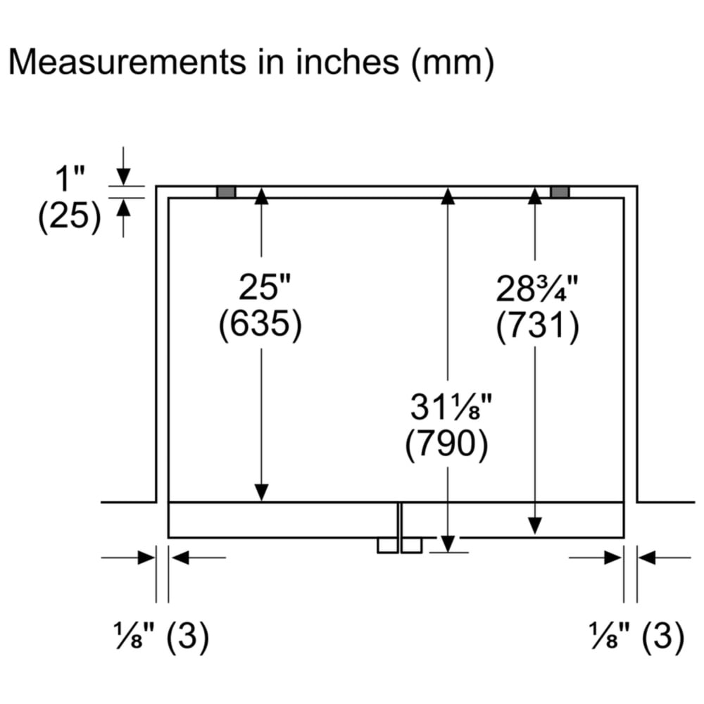 800 Series, French Door Bottom Mount, 36'', Brushed black steel anti-fingerprint B36CT80SNB