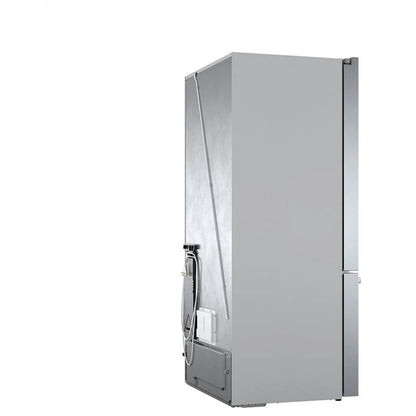 800 Series, French Door Bottom Mount, 36'', Brushed steel anti-fingerprint B36CT80SNS