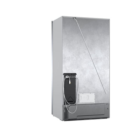 800 Series French Door Bottom Mount Refrigerator, 36", Brushed Steel Anti-Fingerprint B36CT80SNS