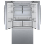 Bosch 800 Series B36CT80SNS French Door Refrigerator, 36 inch Width, 21 cu. ft. Capacity, Counter Depth, Water Dispenser (Interior), Ice Dispenser (Freezer Located), ENERGY STAR Certified, Stainless Steel colour