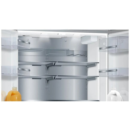 800 Series, French Door Bottom Mount, 36'', Brushed steel anti-fingerprint B36CT80SNS
