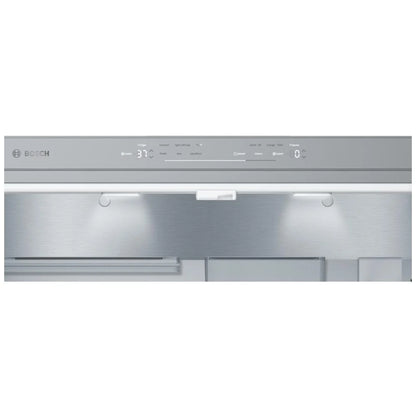 800 Series, French Door Bottom Mount, 36'', Brushed steel anti-fingerprint B36CT80SNS