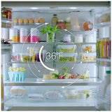 Bosch 800 Series B36CT80SNS French Door Refrigerator, 36 inch Width, 21 cu. ft. Capacity, Counter Depth, Water Dispenser (Interior), Ice Dispenser (Freezer Located), ENERGY STAR Certified, Stainless Steel colour