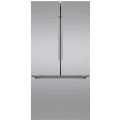 800 Series, French Door Bottom Mount, 36'', Brushed steel anti-fingerprint B36CT81ENS