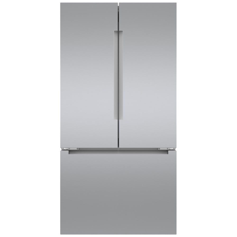 800 Series, French Door Bottom Mount, 36", Brushed steel anti-fingerprint B36CT81ENS