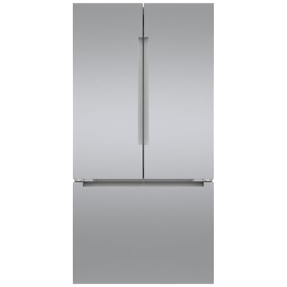 800 Series, French Door Bottom Mount, 36", Brushed steel anti-fingerprint B36CT81ENS