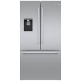 Bosch 500 Series B36FD50SNS French Door Refrigerator, 36 inch Width, 26 cu. ft. Capacity, Water Dispenser (Exterior), Ice Dispenser (Thru Door), ENERGY STAR Certified, Stainless Steel colour