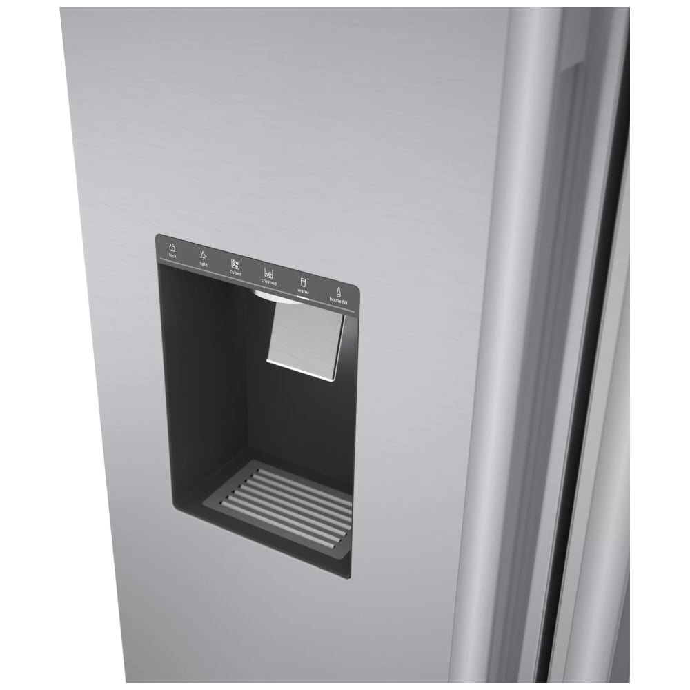500 Series, French Door Bottom Mount, 36'', Brushed steel anti-fingerprint B36FD50SNS