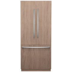 Bosch Benchmark Series B36IT100NP French Door Refrigerator, 36 inch Width, 20.1 cu. ft. Capacity, Counter Depth, Water Dispenser (Interior), Ice Dispenser (Freezer Located), ENERGY STAR Certified, Panel Ready