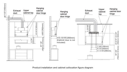BIG3610丨 36" Insert Range Hoods