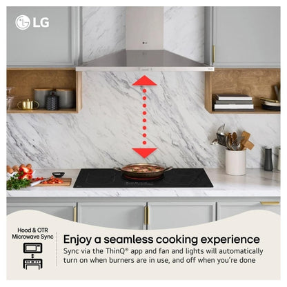 LG CBEW3013BE 30" Electric Cooktop 2500W