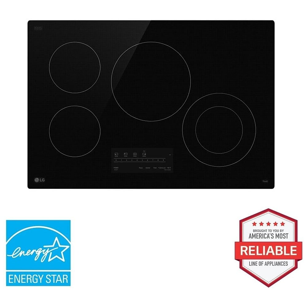 LG CBEW3013BE 30" Electric Cooktop 2500W