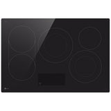 LG CBEW3017BE Electric Cooktop, 30 inch Exterior Width, 5 Burners, 3,200 W Highest Element, Black colour