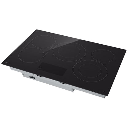LG CBEW3017BE 30" Electric Cooktop 3200W, Bridge Feature, 2-In-1 Dual Element