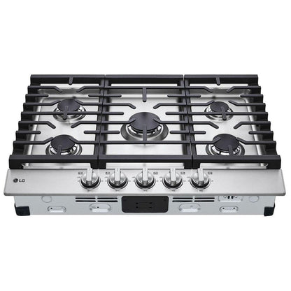 LG CBGJ3023S 30” Gas Cooktop with UltraHeat™ 20K BTU Burner