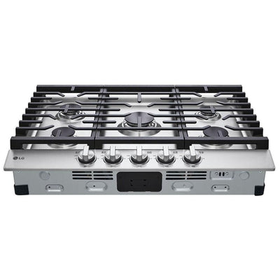 LG CBGJ3023S 30” Gas Cooktop with UltraHeat™ 20K BTU Burner