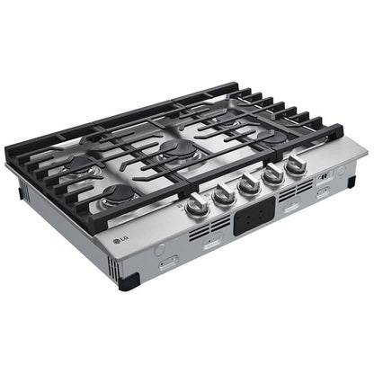 LG CBGJ3023S 30” Gas Cooktop with UltraHeat™ 20K BTU Burner