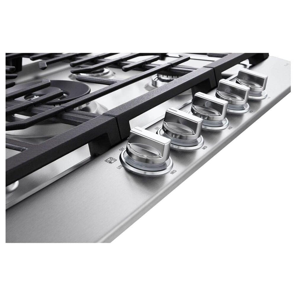 LG 30" Smart Gas Cooktop with UltraHeat™ 22K BTU Dual Burner and LED Knobs CBGJ3027S