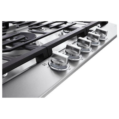 LG 30" Smart Gas Cooktop with UltraHeat™ 22K BTU Dual Burner and LED Knobs CBGJ3027S