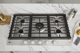 LG CBGJ3027S Gas Cooktop, 30 inch Exterior Width, 5 Burners, 22,000 BTU Highest Burner, Stainless Steel colour