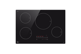 LG CBIH3013BE Induction Cooktop, 30 inch Exterior Width, 4 Burners, 4,300 W Highest Element, Black colour