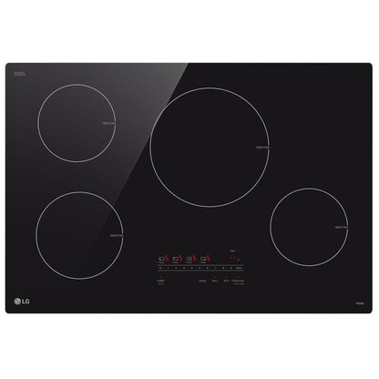 30” Smart Induction Cooktop with UltraHeat™ 4.3kW Element CBIH3013BE