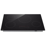 LG CBIH3013BE Induction Cooktop, 30 inch Exterior Width, 4 Burners, 4,300 W Highest Element, Black colour