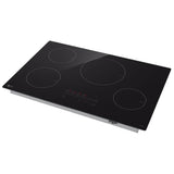 LG CBIH3013BE Induction Cooktop, 30 inch Exterior Width, 4 Burners, 4,300 W Highest Element, Black colour
