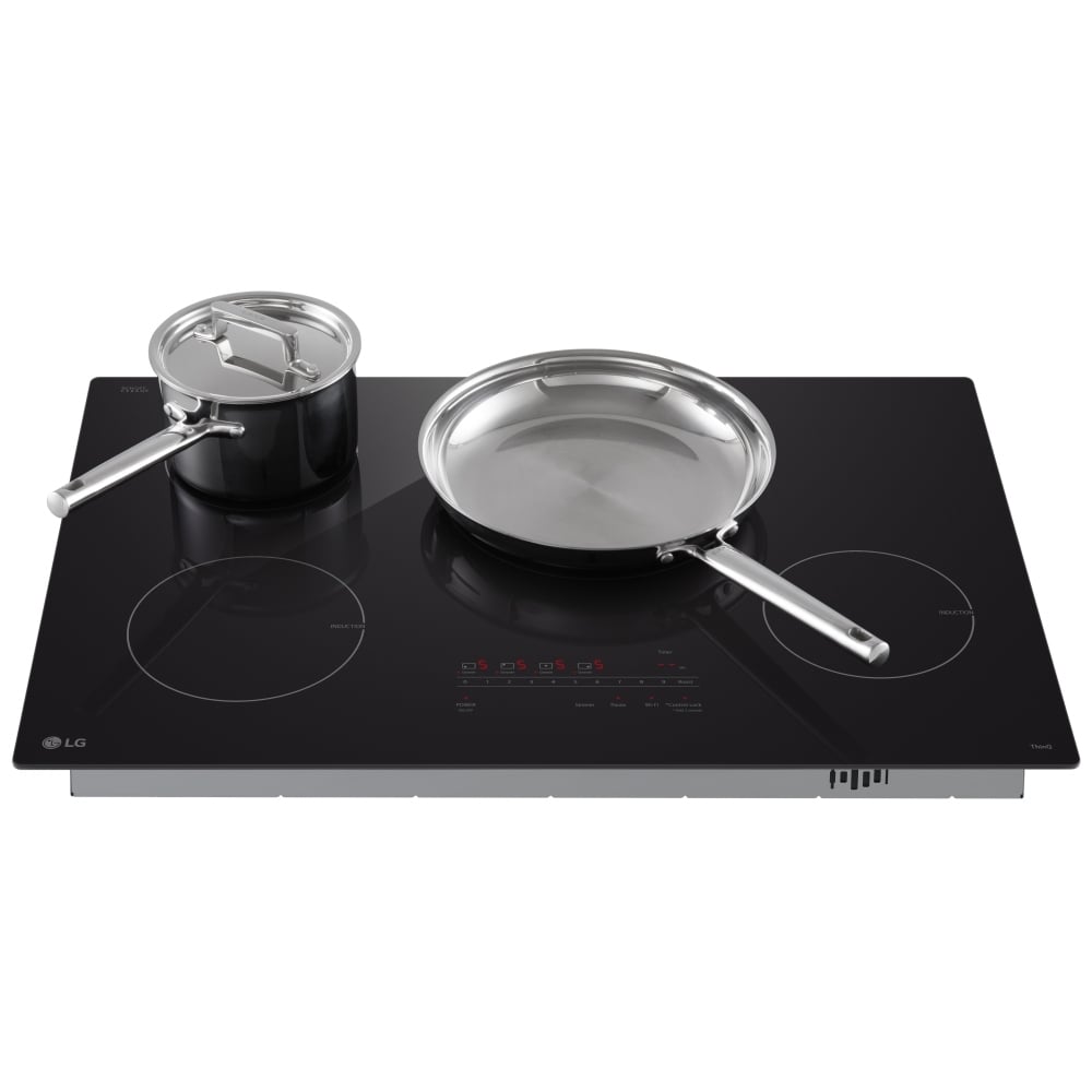30” Smart Induction Cooktop with UltraHeat™ 4.3kW Element CBIH3013BE