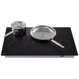 LG CBIH3013BE Induction Cooktop, 30 inch Exterior Width, 4 Burners, 4,300 W Highest Element, Black colour