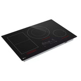 LG CBIH3017BE Induction Cooktop, 30 inch Exterior Width, 4 Burners, 5,000 W Highest Element, Black Ceramic colour