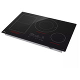 LG CBIH3017BE Induction Cooktop, 30 inch Exterior Width, 4 Burners, 5,000 W Highest Element, Black Ceramic colour