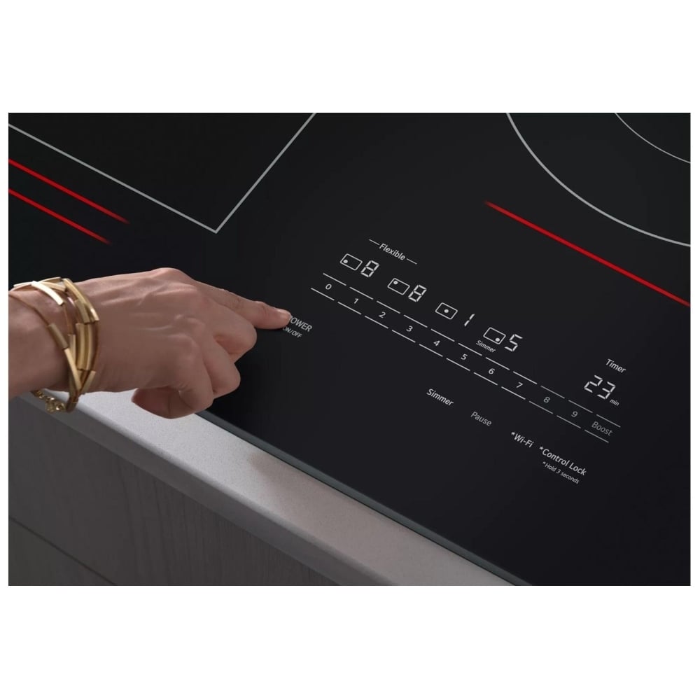 30” Smart Induction Cooktop with UltraHeat™ 5.0kW Element CBIH3017BE