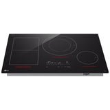 LG CBIH3017BE Induction Cooktop, 30 inch Exterior Width, 4 Burners, 5,000 W Highest Element, Black Ceramic colour