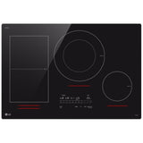 LG CBIH3017BE Induction Cooktop, 30 inch Exterior Width, 4 Burners, 5,000 W Highest Element, Black Ceramic colour