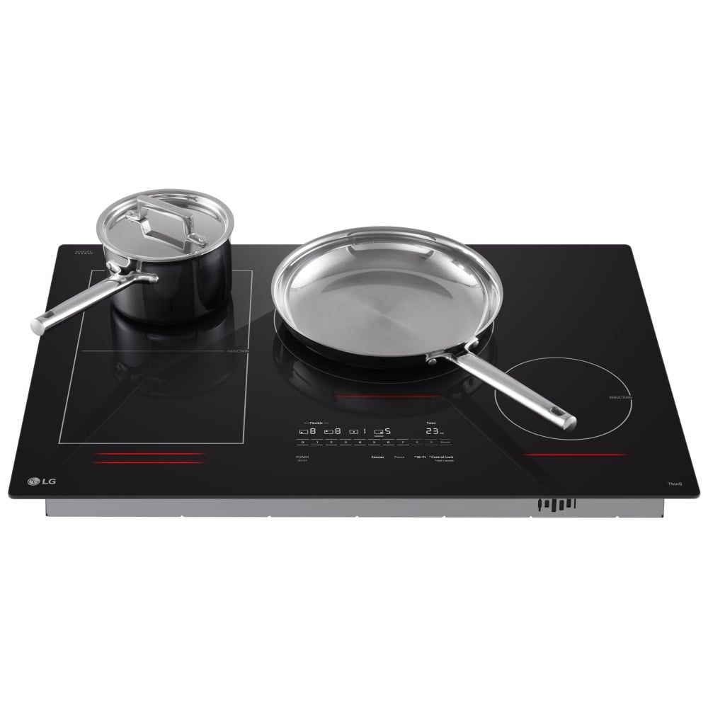 30” Smart Induction Cooktop with UltraHeat™ 5.0kW Element CBIH3017BE