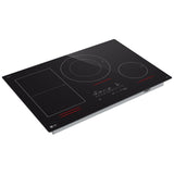 LG CBIH3017BE Induction Cooktop, 30 inch Exterior Width, 4 Burners, 5,000 W Highest Element, Black Ceramic colour
