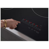 LG CBIH3613BE Induction Cooktop, 36 inch Exterior Width, 5 Burners, 4,300 W Highest Element, Black colour