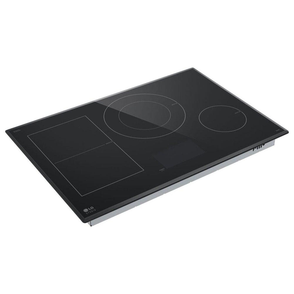 LG STUDIO 36 英寸电磁炉，带 5 个燃烧器和灵活烹饪区 CBIS3618BE