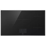 LG Studio CBIS3618BE Induction Cooktop, 36 inch Exterior Width, 5 Burners, 6,000 W Highest Element, Black colour
