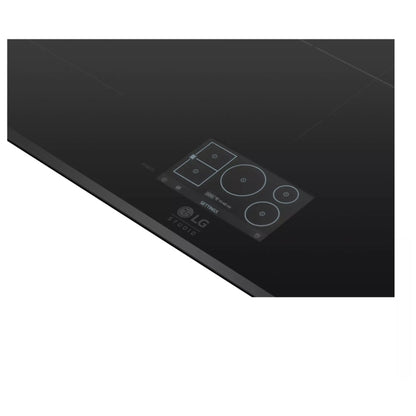 LG Studio 36" Induction Cooktop with 5 Burners and Flex Cooking Zone CBIS3618BE