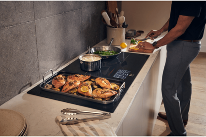 LG Studio 36" Induction Cooktop with 5 Burners and Flex Cooking Zone CBIS3618BE