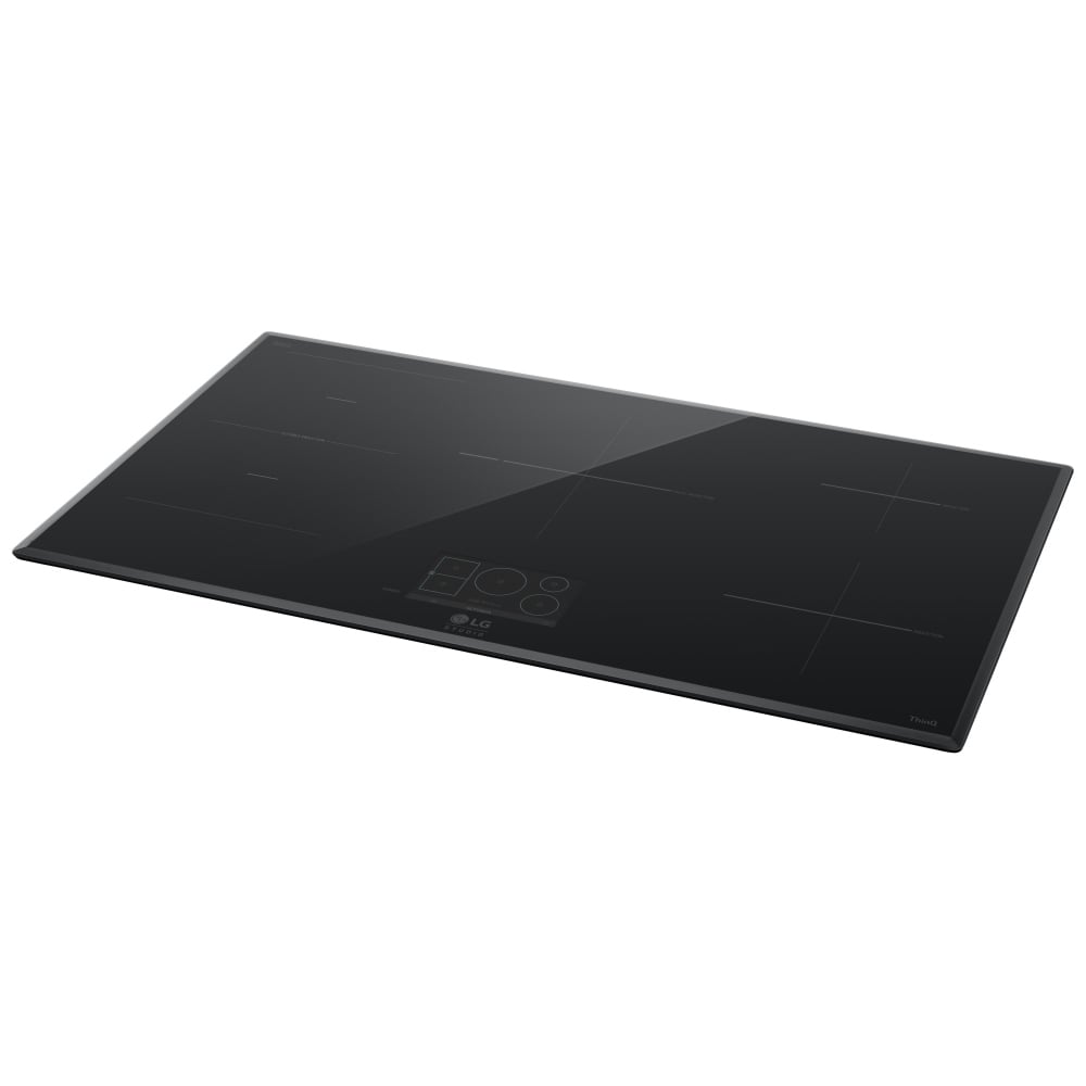 LG Studio 36" Induction Cooktop with 5 Burners and Flex Cooking Zone CBIS3618BE