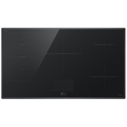 LG Studio 36" Induction Cooktop with 5 Burners and Flex Cooking Zone CBIS3618BE