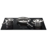 LG Studio CBIS3618BE Induction Cooktop, 36 inch Exterior Width, 5 Burners, 6,000 W Highest Element, Black colour