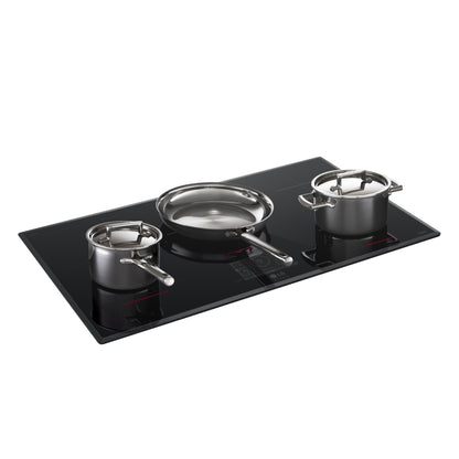 LG STUDIO 36" Induction Cooktop with 5 Burners and Flex Cooking Zone CBIS3618BE
