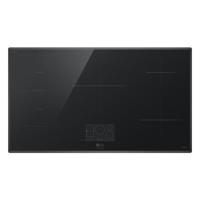 LG STUDIO 36" Induction Cooktop with 5 Burners and Flex Cooking Zone CBIS3618BE