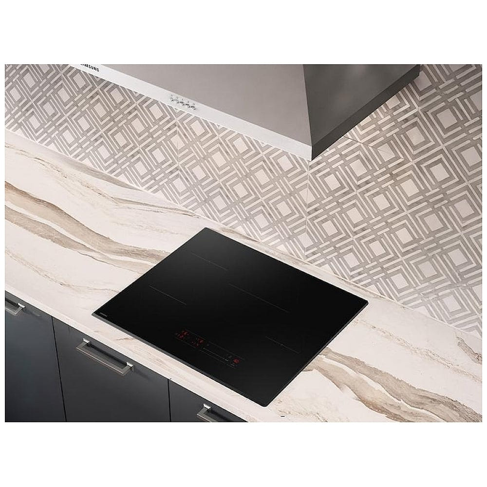 Samsung CC70F30S2DAA Induction Cooktop, 30 inch Exterior Width, 4 Burners, 4,300 Watts