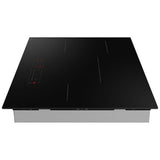 Samsung CC70F30S2DAA Induction Cooktop, 30 inch Exterior Width, 4 Burners, 4,300 W Highest Element, Black colour