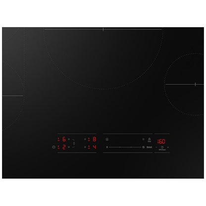 Samsung CC70F30S2DAA Induction Cooktop, 30 inch Exterior Width, 4 Burners, 4,300 Watts